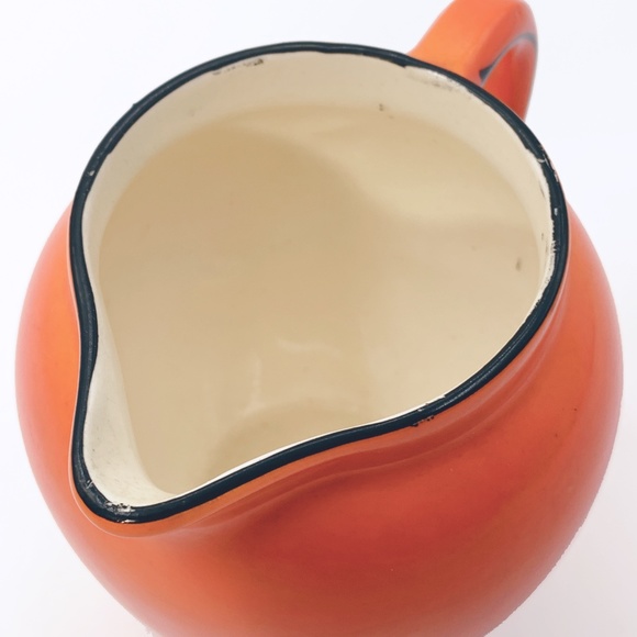 Vintage Creamer Pitcher Art Pottery Celebrate - Picture 15 of 16